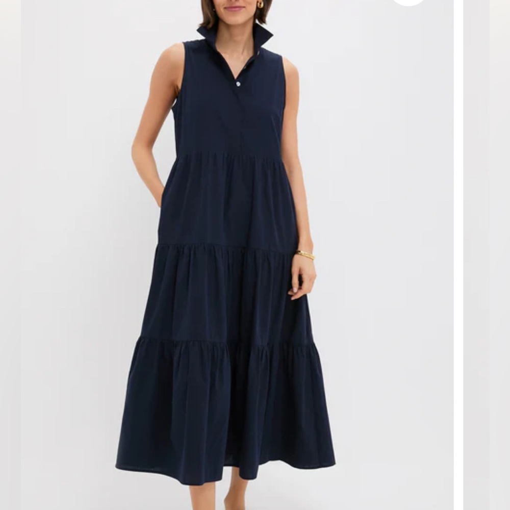 Tuckernuck Sleeveless Navy Dress